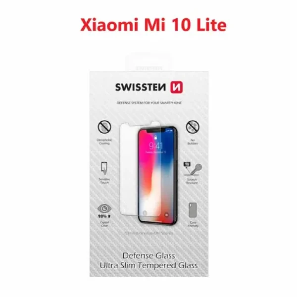 SWISSTEN Ochranné temperované sklo 2.5D pre XIAOMI Mi 10 Lite (74517889)