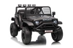 Mamido Mamido Elektrické autíčko Speed Offroad čierne | 4x45W | EVA kolesá | 12V 7Ah | EKO koža