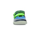 Lurchi Benny Blue/Lime barefoot tenisky 26 EUR