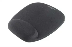 Kensington penová podložka pod myš s opierkou zápästia čierna / Podložka pod myš / 210 × 250 mm (62384)