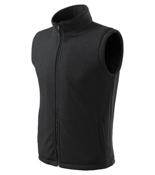 Ďalšia fleecová vesta unisex ebony gray S