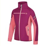 Dětská softshellová bunda Progress Coolio JKT vínová/růžová 152/158 EUR