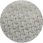 Pevná podložka strieborná, 30 cm, okrúhla, hrúbka 1,2 cm - Cakesicq