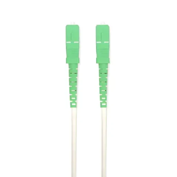 Nedis optický patch kábel SC/ APC biela / Patch kábel / SMF / 100 Gbps / 6 m (CCGB89600WT60)