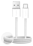 Puro Fabrik 2.0 biela / Dátový kábel / USB-A / USB-C / 10 W / 1,5 m