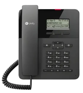 Unify OpenScape Desk Phone CP110 G2 čierna / Telefón / analógový / handsfree / displej (L30250-F600-C580)