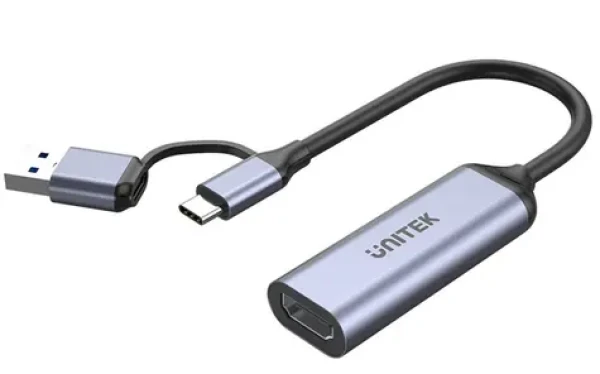 Unitek Video grabber USB-C/A 4K HDMI 1.4b / Video grabber (V1167A)