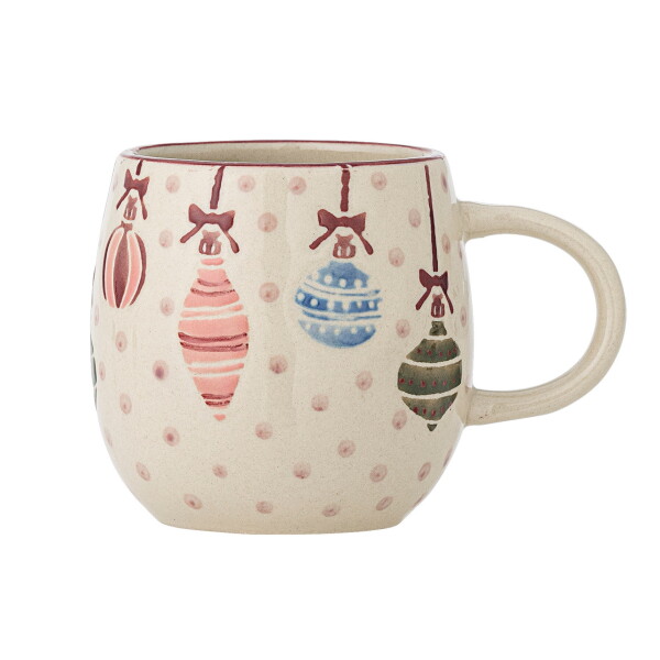 Bloomingville Kameninový hrnček Ornamentia 300 ml