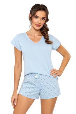 Pyžamo Donna Sky Short kr/r modrá XL