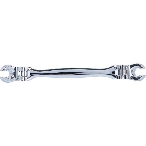 KSTOOLS® 518.0527 Otvorený dvojitý očkový kľúč, s dvojitým kĺbom, 8x9 mm; 518.0527