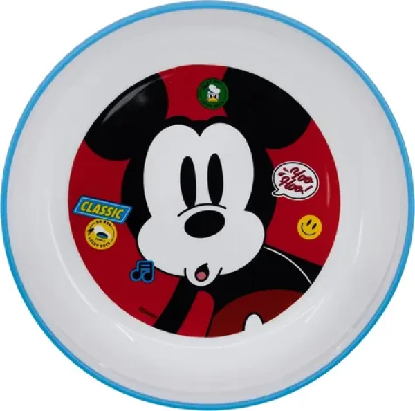 STOR Detská jedálenská miska Mickey Mouse (74391)