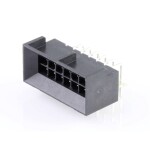 Molex vstavaná pinová lišta (štandardná) Počet pólov 12 444281202 1 ks Tray; 444281202