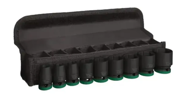BOSCH 2608003038 / 9-dielna sada nástrčných kľúčov PRO Impact / 1/2" vonkajší štvorhran (2608003038)