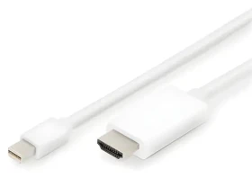 Digitus mini DisplayPort - HDMI / Redukcia / 2 m / 4K/60Hz / DP 1.2 - HDMI 2.0 (AK-340304-020-W)