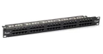 Equip / Patch panel / 50 portov / Cat3 / UTP / 1U / čierna (125295)