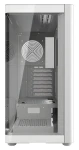DarkFlash DS900G biela / ATX / bez ventilátorov / zakrivené tvrdené sklo / 1x USB 3.0 / bez zdroja (DS900G WHT (NoF))