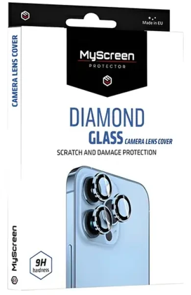 MyScreen Diamond Glass / Ochranné sklo fotoaparátu / Apple iPhone 14 Pro/14 Pro Max / čierna (MD6863 DGCLC BLACK)