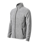 Factor micro fleece pánske strieborné zvýraznenia 3XL