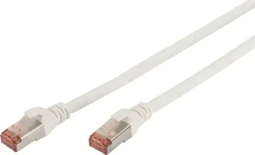 Digitus biela / Patch kábel / Cat 6 S/FTP / 3 m / AWG 27/7 (DK-1644-030/WH)