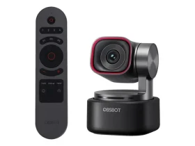 OBSBOT Tiny 3 4K Remote Combo / webkamera / gimbal / 4K@30fps / FullHD@120fps / USB-C / Mikrofón (OWB-2409-CE (R))