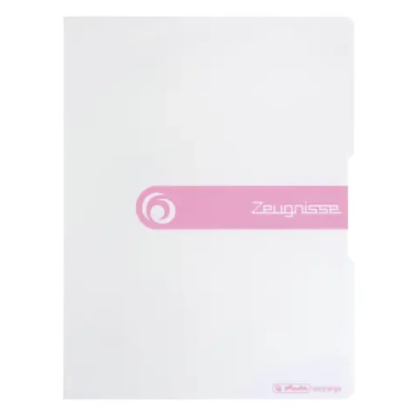 Herlitz Dosky A4 / 20 priehľadných obalov / biela (11208386)