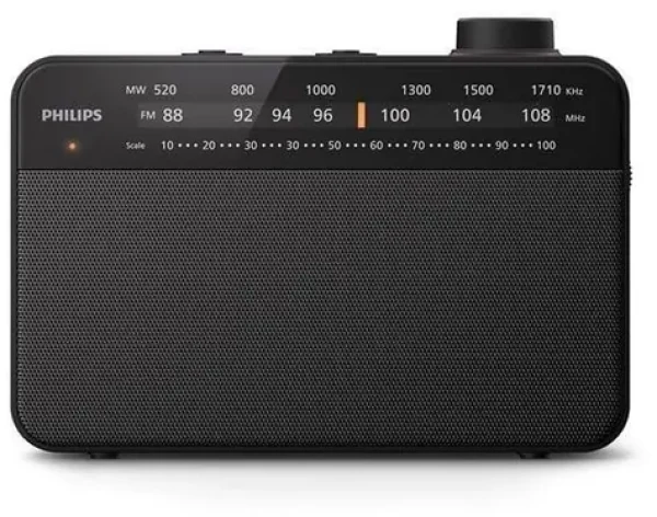 Philips TAR2509/10 čierna / Prenosné rádio / FM / MW / 3.5mm jack (TAR2509/10)