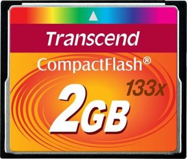 Transcend 133x Compact Flash 2 GB (TS2GCF133)