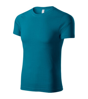 Tričko s farbou unisex petrol 4XL