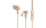 GENIUS slúchadlá HS-M360 zlatá / s mikrofónom / 4pin 3.5mm jack (31710008404)
