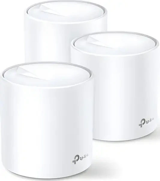 TP-LINK Deco X20 (3-pack) / Wi-Fi systém MESH / AX1800 / 2.4GHz - 574 Mbps / 5GHz - 1201 Mbps / 2x GLAN