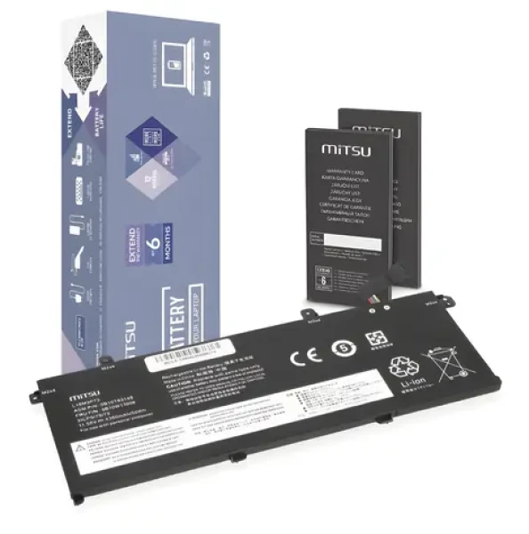 Batéria L18M3P73 pre Lenovo ThinkPad T490/T495/P43s/P14s / Batéria pre notebook / 11,55 V / 4350 mAh / 50 Wh (BC/LE-T490)