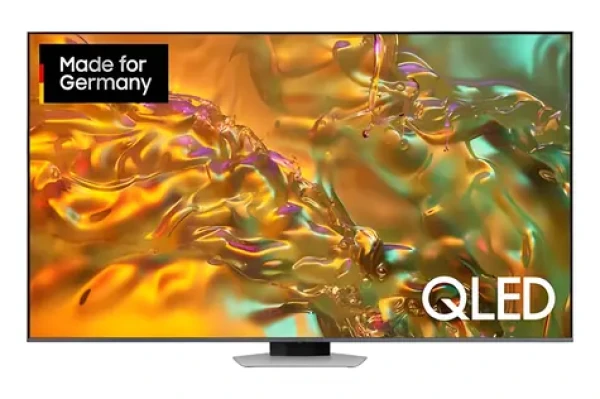 85" Samsung GQ85Q80D strieborná / Televízia / 4K / QLED / Direct Full Array / HDMI / USB / CI + / LAN / Wi-Fi / BT / DVB-T2 (GQ85Q80DATXZG)