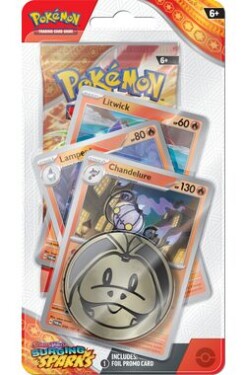 Pokémon TCG: SV08 Surging Sparks - Premium Checklane Blister - Chandelure