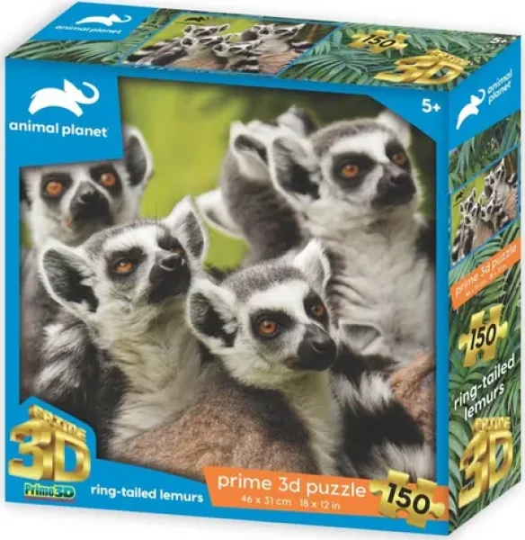 Prime 3D Puzzle Animal Planet: Lemur KATA