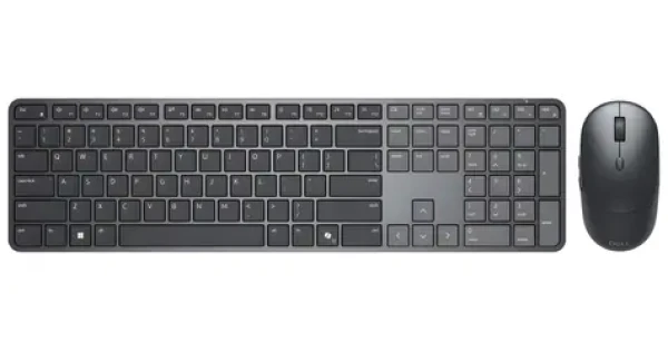 DELL KM726 HU čierna / Set bezdrôtovej klávesnice a myši / Maďarský layout / 2.4 GHz / Bluetooth / 6000 DPI (580-BDHS)