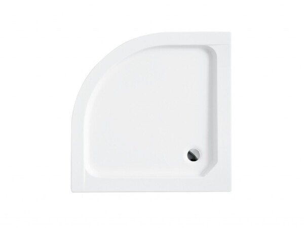 BESCO - Štvrťkruhová sprchová vanička ALEX - Rozmer A - 70, Rozmer B - 70 OLBVANACALE70