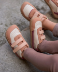 Muris Petra Mini Pink celoročné nízke barefoot topánky 23 EUR