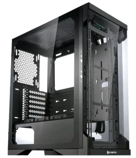 RAIJINTEK Silenos čierna / ATX / 2x USB 2.0 + 1x USB 3.0 / bez zdroja / priehľadná bočnica + predný panel (0R20B00179)
