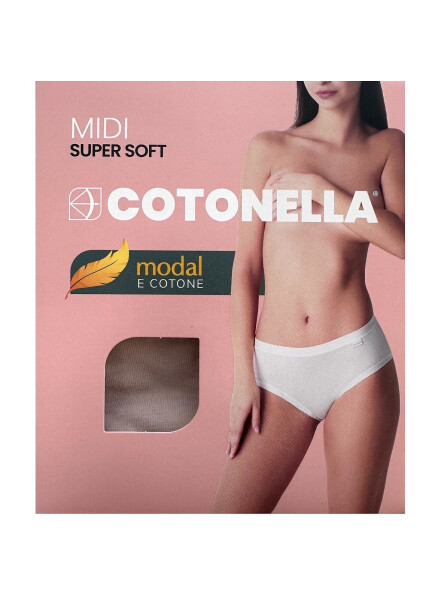 Nohavičky Cotonella ADD07 Midi Modal M-3XL nero 3xl