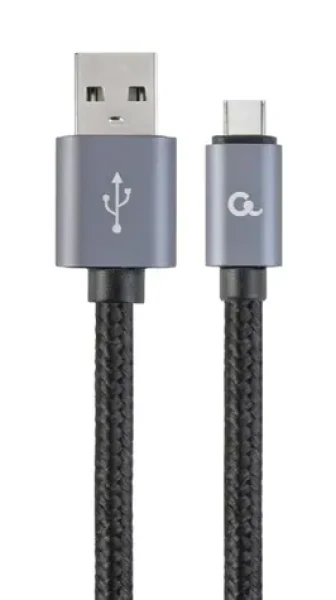 Gembird CCB-MUSB2B-AMCM-6 USB-C kábel 1.8 m šedá / USB 2.0 A (M) - USB-C (M) (CCB-MUSB2B-AMCM-6)