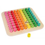 Mamido Drevená tabuľka na učenie násobilky