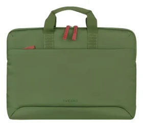 Tucano Smilza 15.6" zelená / Taška pre notebook / slim profil / Anti-Shock vrecko (TR-TUC-BSM15V)