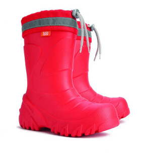 Demar Detské gumáky zateplené MAMMUT S 0300 G červená 34-35 0300G_34-35