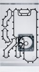 Stealkey Customs Stealkey Customs Lian Li O11D Mini Front MK2 D5 Distroprokove - Acryl - weiß