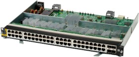 HPE HPE Aruba 6400 48-port HPE Smart Rate 1/2.5/5GbE Class 6 PoE and 4-port SFP56 v2 Module - Switch - L3 - 48 x 1/2.5G/5G (PoE) + 4 x 50 Gigabit Ethernet SFP56 - an Rack montierbar - PoE - fur P/N: R0X27C, R0X38C, R0X39C, R0X40C, R0X41C, R0X42C, R0X...