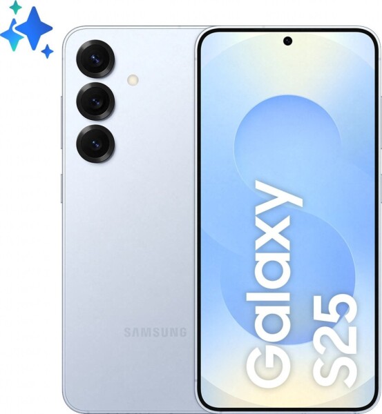 Samsung TELEKOM Samsung Galaxy S25 256GB 15,75cm 6,2Zoll hellblau