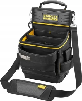 Stanley FMST17624-1 čierna/žltá / Organizér na náradie FatMax PRO-STACK / 23x35x16,5 cm / nosnosť 10 kg (FMST17624-1)