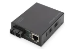 Digitus DN-82150 / Media konvertor / Gigabit Ethernet / RJ45-SC / MM / PoE 30 W / 850 nm / 500 m (DN-82150)