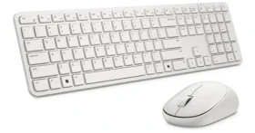 DELL KM526 biela / Set bezdrôtovej klávesnice a myši / CZ/SK layout / USB prijímač 2.4GHz / 6000 DPI (580-BDGN)