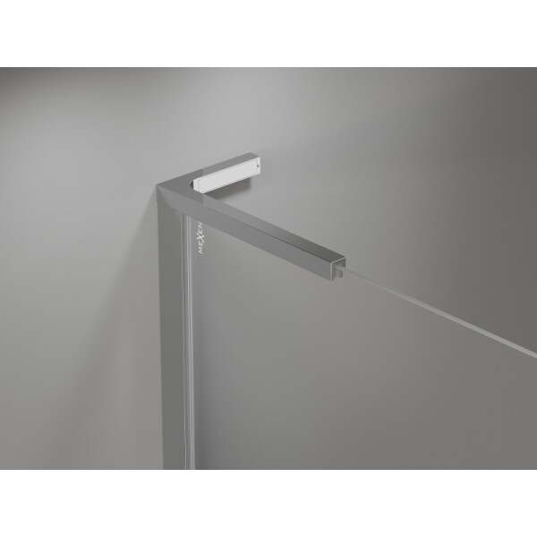 MEXEN/S - Mist-H L sprchové dvere krídlové ľavé 155, transparent, chróm 8A5L-155-001-01-00-L